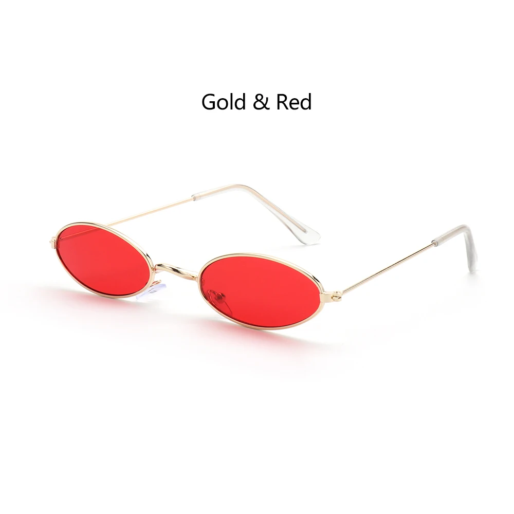 1PC Fashion Design Retro Small Oval Sunglasses Okulary  display picture 2