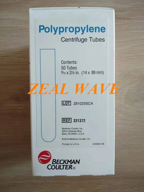 344059 331372 Beckman 13.2ml Ultracentrifuge Tube UC PP Material For SW41Ti