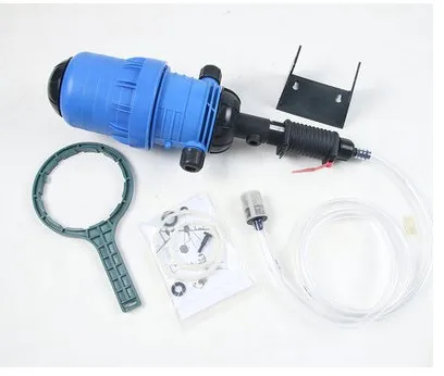 Fertilizer injector dispenser proportionalizer 0.4%-4% fertilizer water driven chemical injector