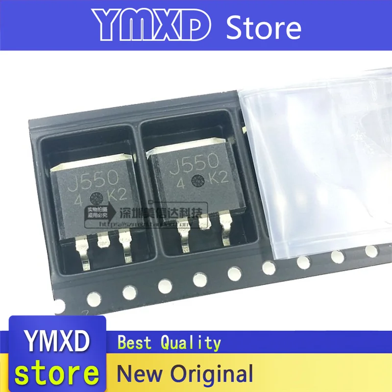 10 pz/lotto nuova automobile originale del tubo di effetto di campo 2SJ550 J550 dedicata a-263 In azione