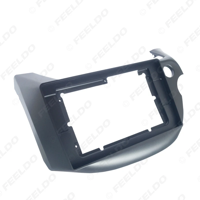 

FEELDO Car Stereo Audio 2Din Fascia Frame for Honda Fit 2008-2013 10.1" Big Screen CD/DVD Player Face Dash Mount Trim Kit