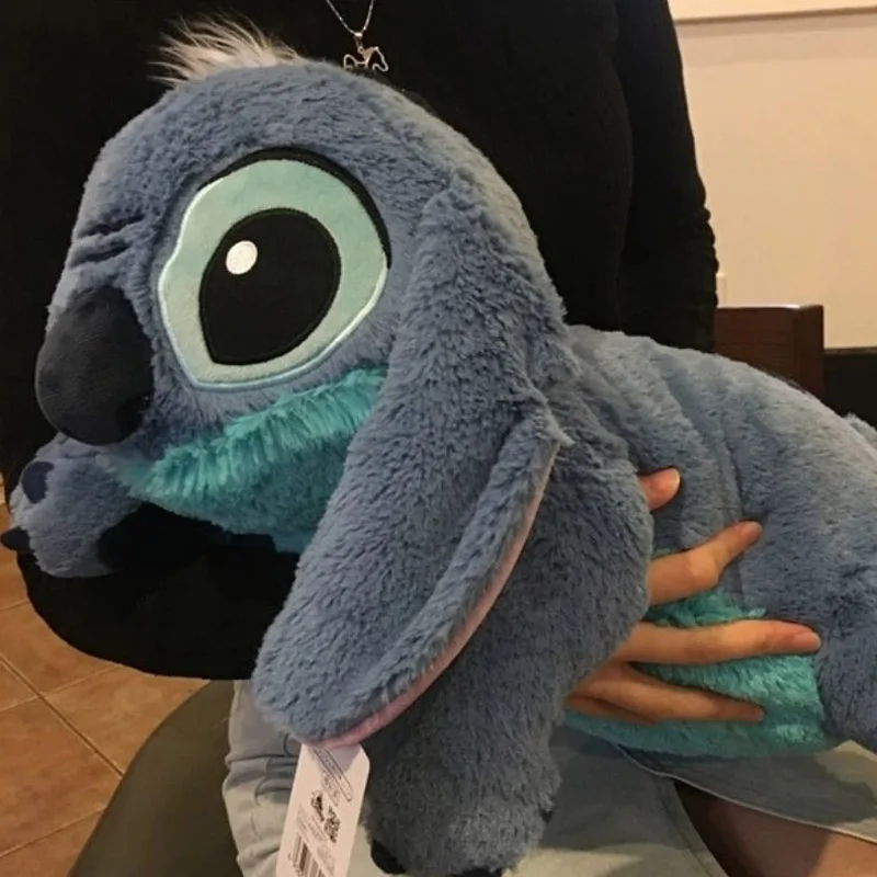60cm Lilo Und Stitch Disney Store Große Stofftiere Spielzeug Kissen Mit Anime Für Schlaf Kinder Puppen Mädchen Kinder geburtstag Geschenk