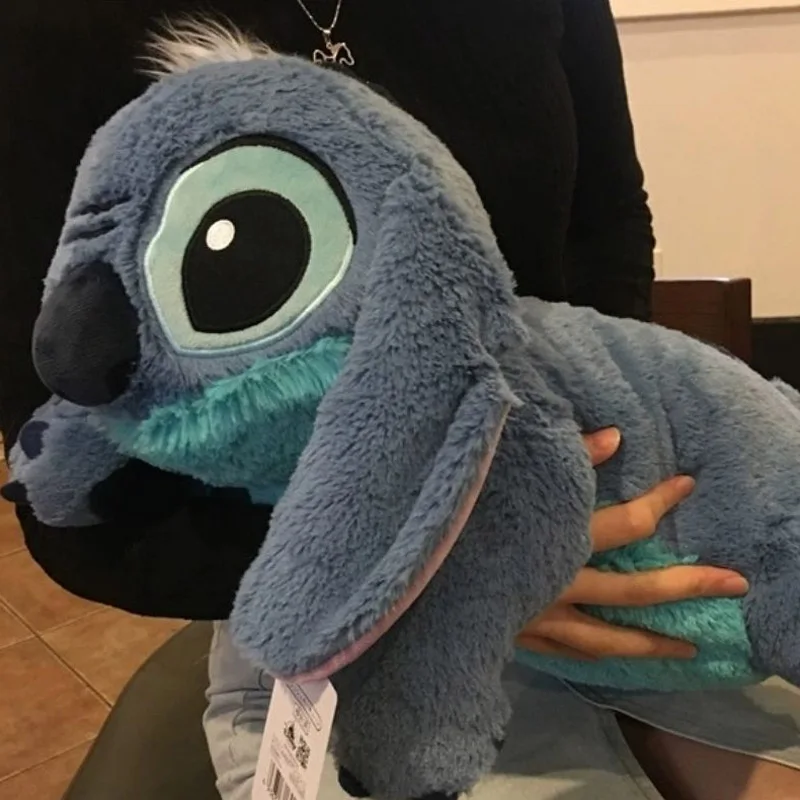 60cm Lilo i stich Disney Store duże zabawki pluszowe poduszki z Anime dla snu dzieci lalki dziewczyny prezent urodzinowy dla dzieci