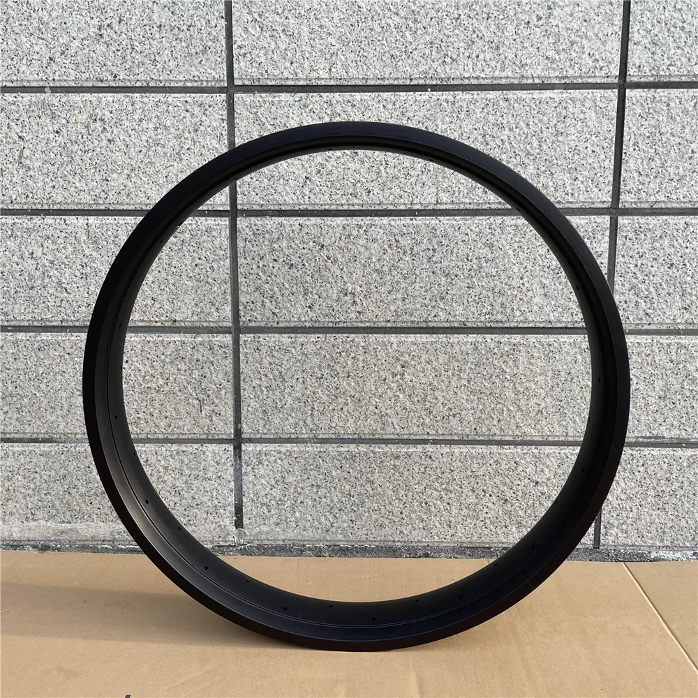 Aluminum Alloy Double Layer Bicycle Wheel Accessories, Snow Bike RIM, Anode Black Wheel, 32 Hole, 36 Hole, 20 \