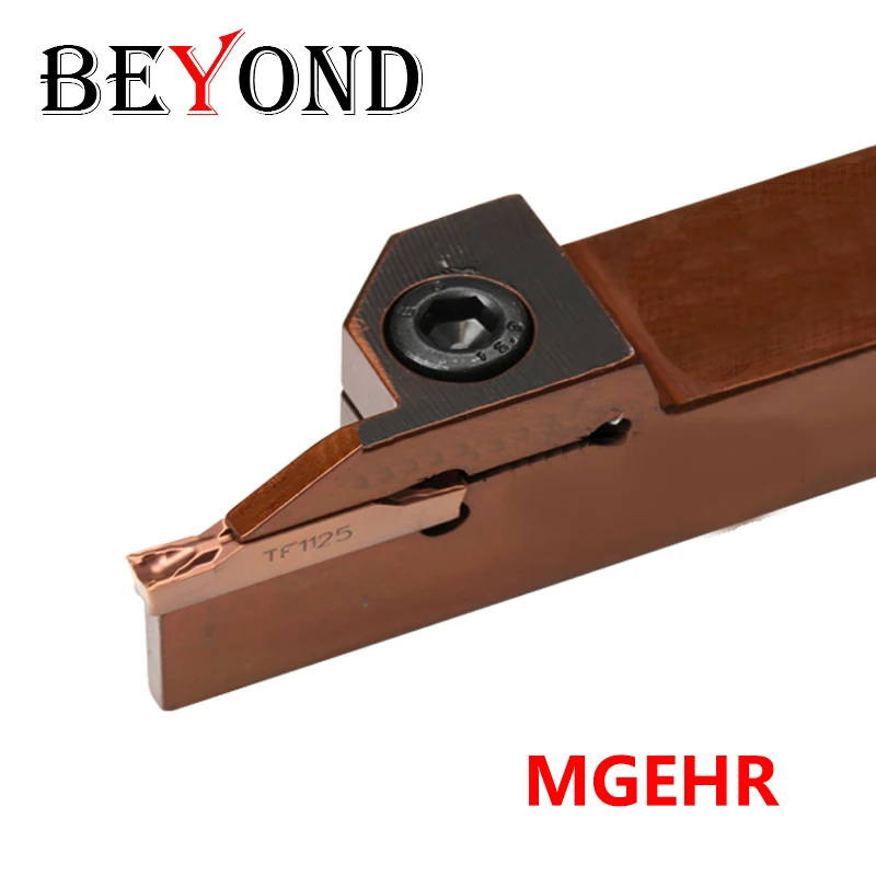 BEYOND Long depth of cut MGEHR Grooving Turning Lathe Tool Holder MGEHR1212 MGEHR1616 T12 T13 T18 T16 T20 CNC Bar Cutting Shank