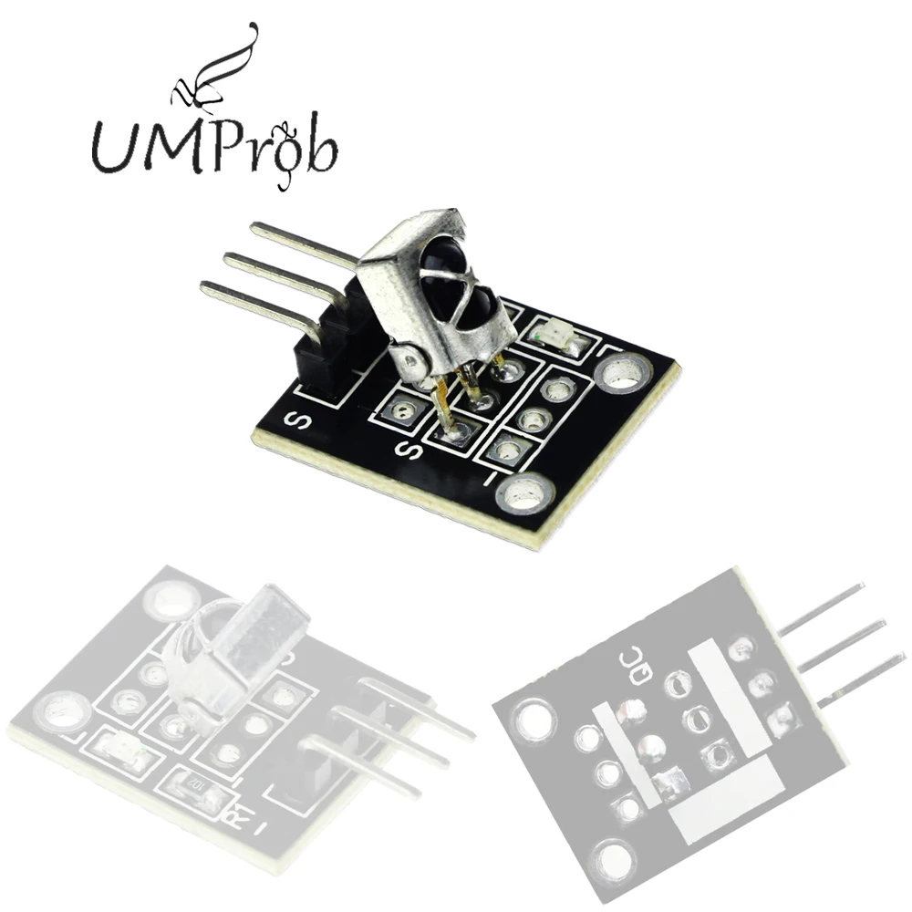 10PCS/lot KY-022 TL1838 VS1838B 1838 3Pin 2.7 -5.5V Universal IR Infrared Sensor Receiver Module For Arduino Diy Kit KY022