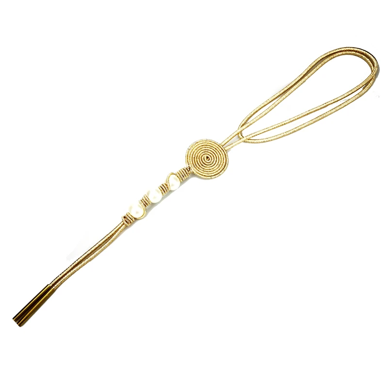 UKEBAY New Luxury Gold Pendant Necklaces Women Screw Thread Accessories Designer Jewelry Necklace 4 Color Alloy Black Roes Gold