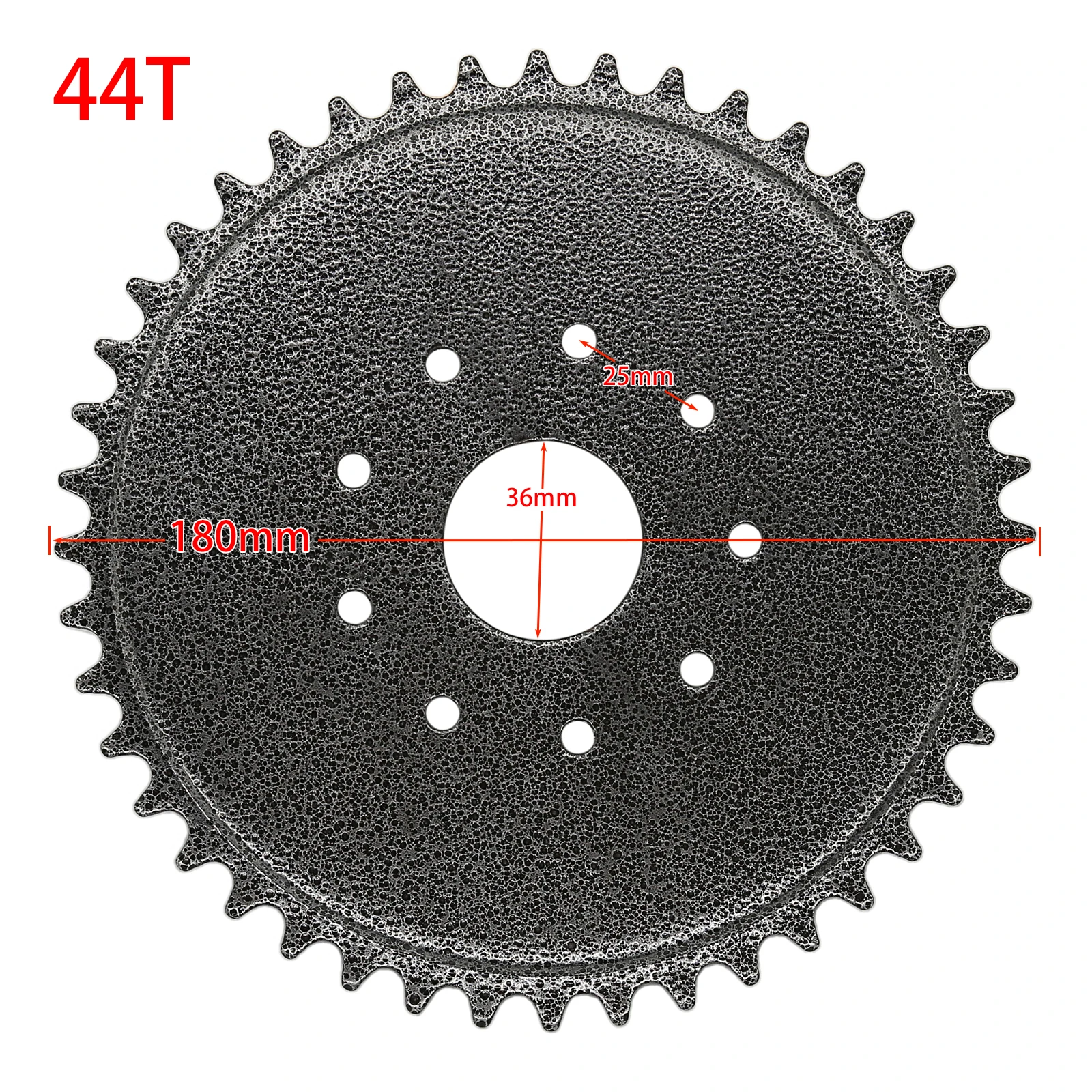 New 36T 44 Tooth Rear Drive Sprocket Engine Set Mount Pads Kit Fit 49cc 66cc 80cc Motorised Bicycle Bike Rear Drive Sprocket