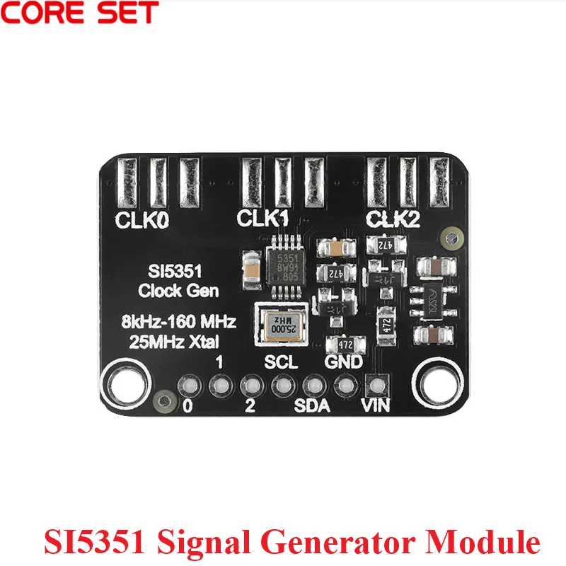 SI5351 Signal Generator Module DC 3.3V-5V High Frequency Signal Square Wave Frequency Generator GY-SI5351 For Arduino