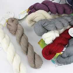 5 sztuk/partia koronki waga Cashmere przędza dziewiarska wygodne miękkie przędza do szydełkowania idealne do odzieży dla dzieci, szaliki, kapelusze i craft