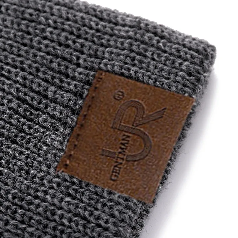 Unisex Beanie Hat URGENTMAN Brand Casual Winter Hats For Men Women Fashion Knitted Hat Solid Hip-hop Beanie Hat Unisex Cap