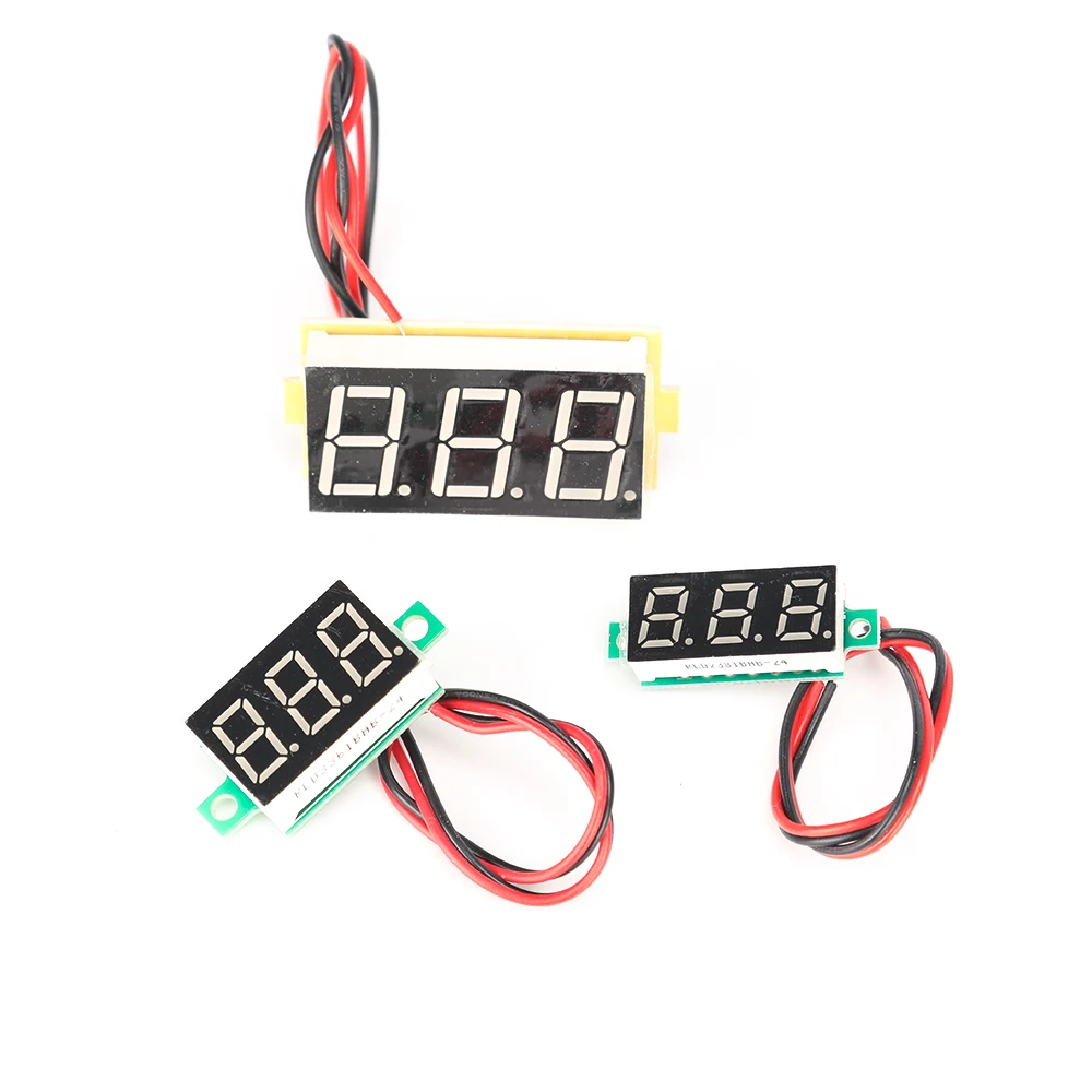 FAI DA TE Digitale HA CONDOTTO il Mini Tensione Modulo Display DC2.5V-32V Voltmetro di Tensione Tester di Pannello Tester del Calibro per il modello