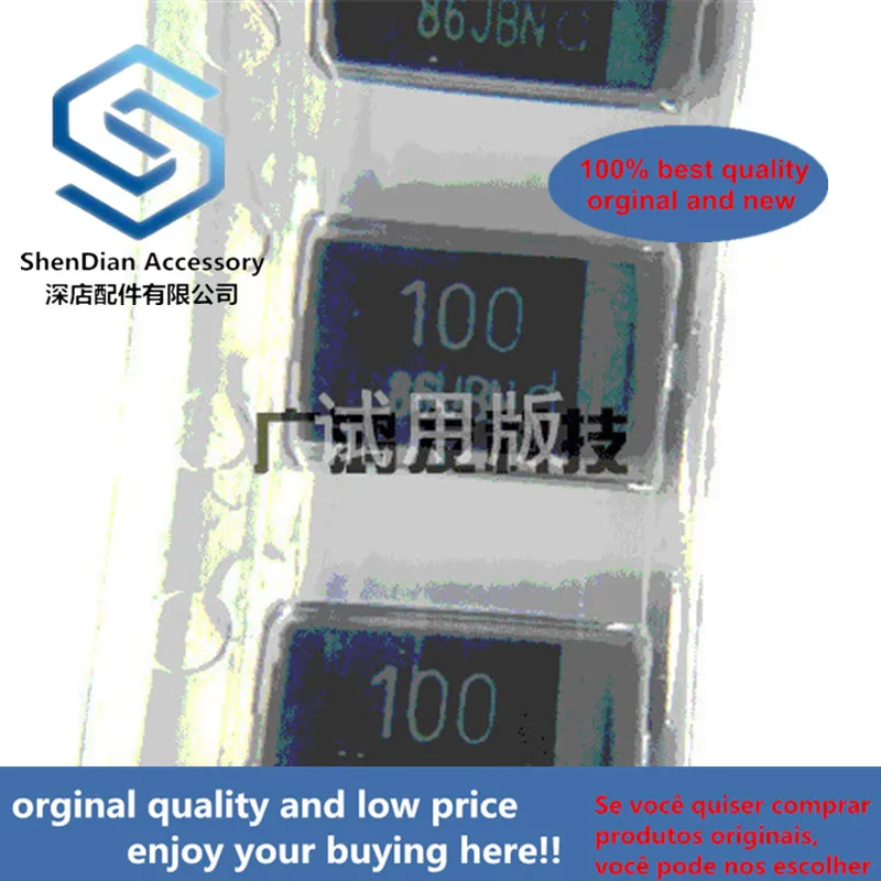 

10pcs 100% orginal new EEFSF0D101ER / R SMD Polymer Aluminum Electrolytic Capacitor 2V 100UF D Thin 7343