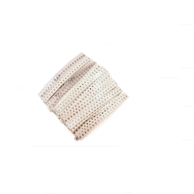 0402 0603 0805 1206 SMD Ceramic Assorted capacitor Kit 1pF~1uF 50values*20pcs=1000pcs Chip Ceramic Capacitor Samples kit