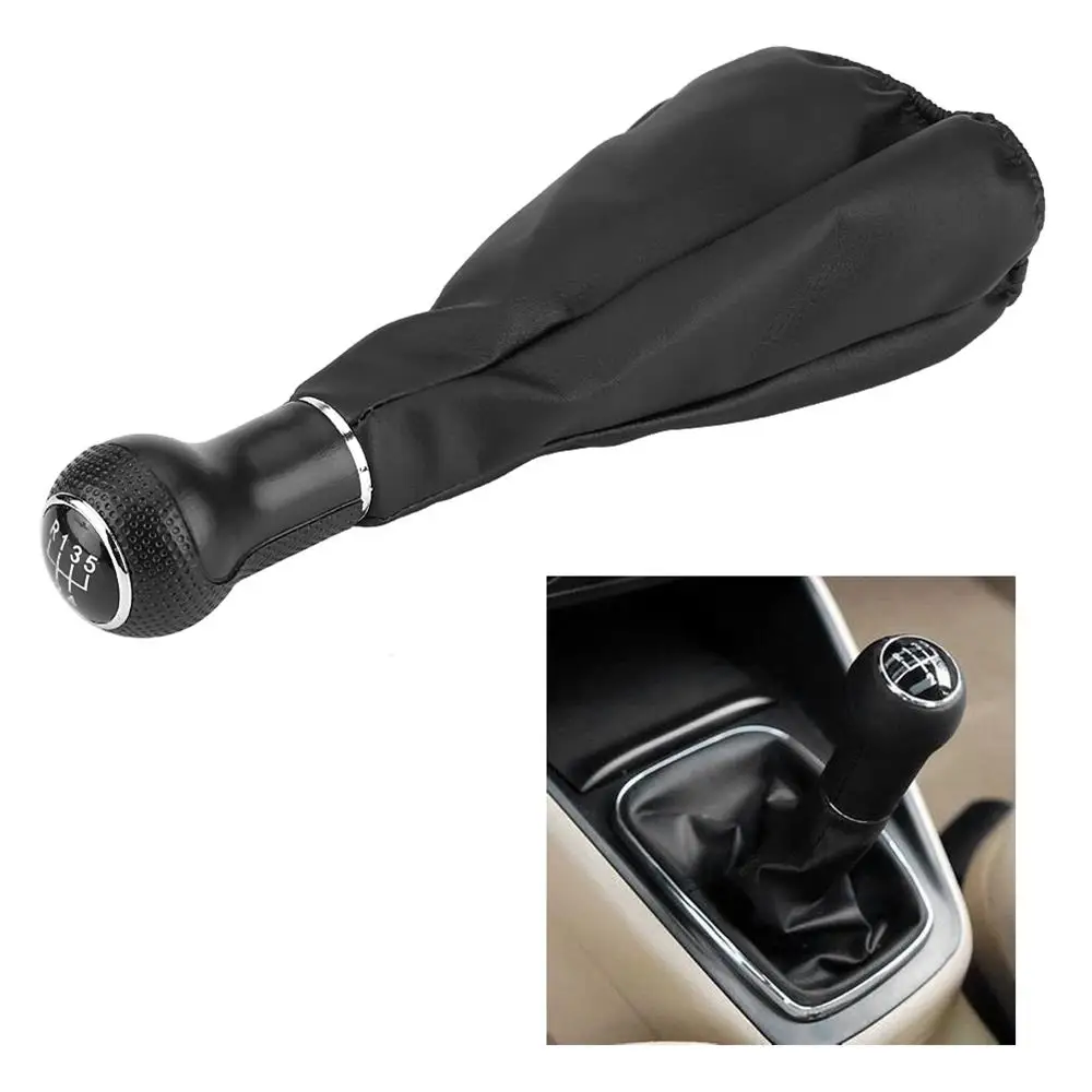 5 Speed Gear Shift Knob Gaiter Boot Cover for  VW Golf 3 Jetta MK3 1991-1998