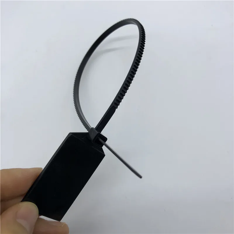 Factory wholesale 1000pcs Disposable electronic tag H3 cable tie rfid logistics cable tie label vehicle label binding label