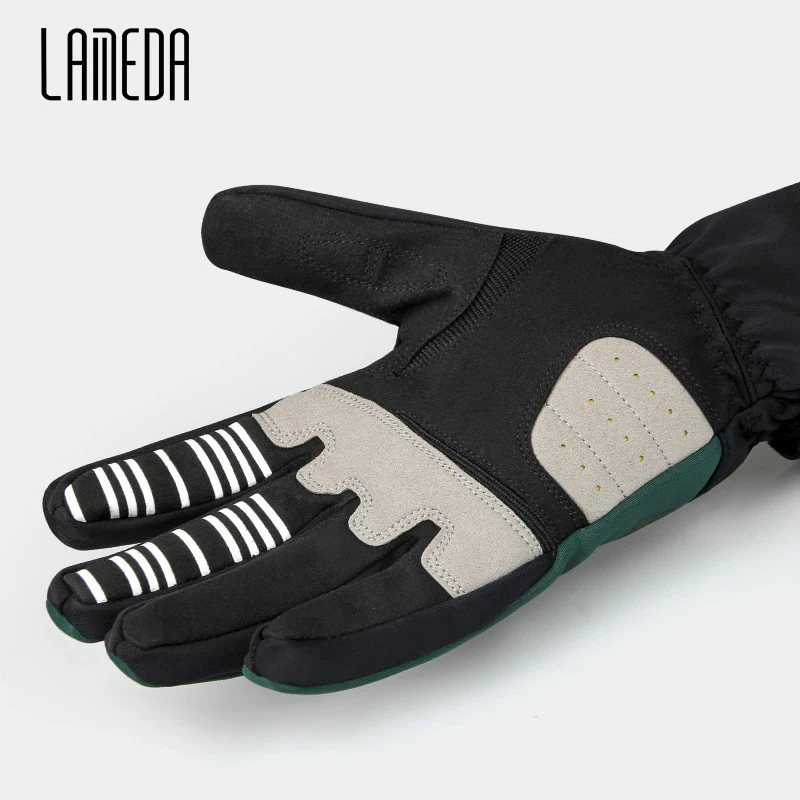 LAMEDA autumn and winter cold protection windproof warm cycling Gloves Mountain biking for men and women