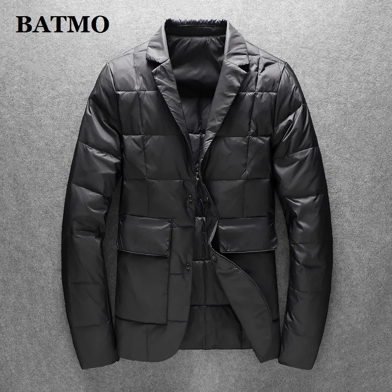 BATMO 2022 new arrival winter 80% white duck down jackets men,winter blazer men,88016