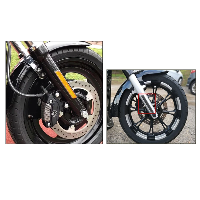 Przedni widelec motocykla amortyzujący reflektor nadaje się do Harley soft tail sports series 883 1200 turystyka szybownictwo