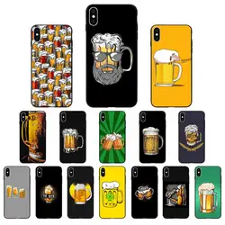 YNDFCNB for man beer mug with foam Phone Case for iphone 11 12 Mini Pro Max X XS MAX 6 6s 7 8 Plus 5 5S 5SE XR SE2020