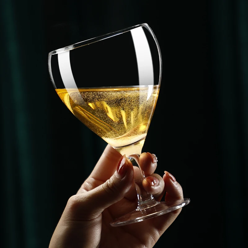 Copo Highball Axiangru-Drop Shape, Creative Drop Shape, Copos de champanhe, Copo de suco, 300ml