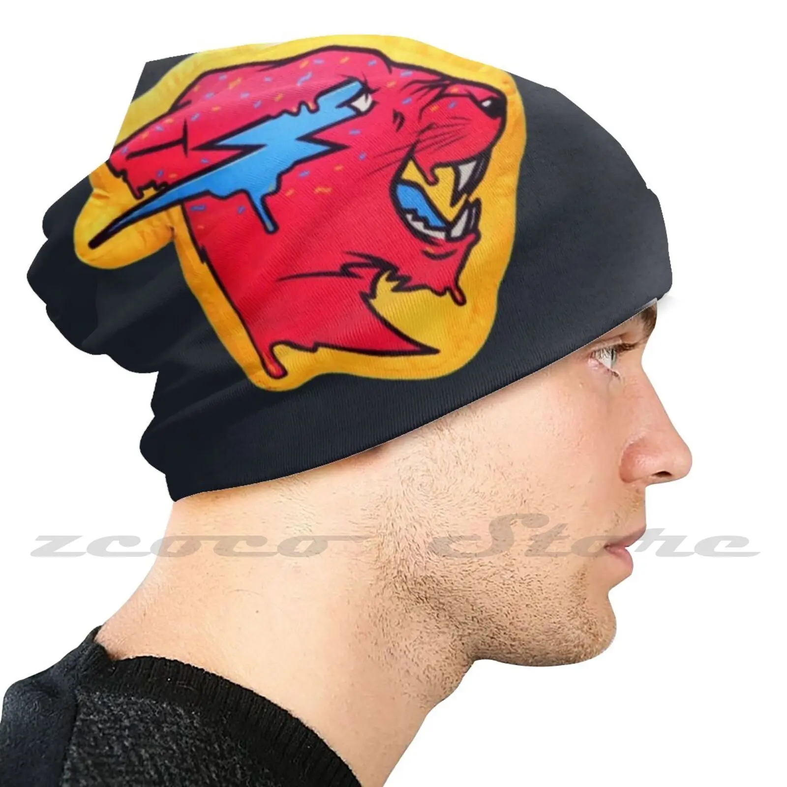 Flaming Red Tiger - Youtube Merch Custom Pattern Washable Filter Pm2.5 Adult Kids Mask Beast Youtube Signed 6000 Tiger Black