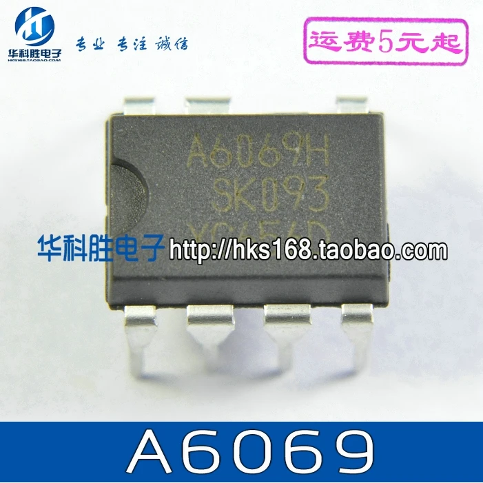 Original 5PCS / A6069 STR-A6069H  DIP-7 