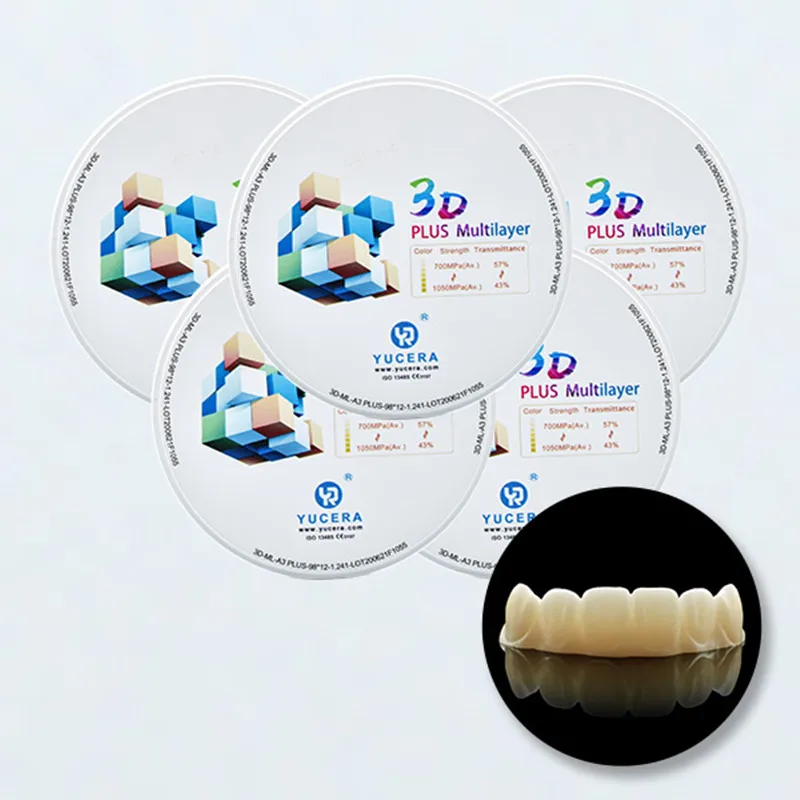 A3.5 Yucera Zircon Artificial Teeth Making Dental Block Machine For Cad Cam System