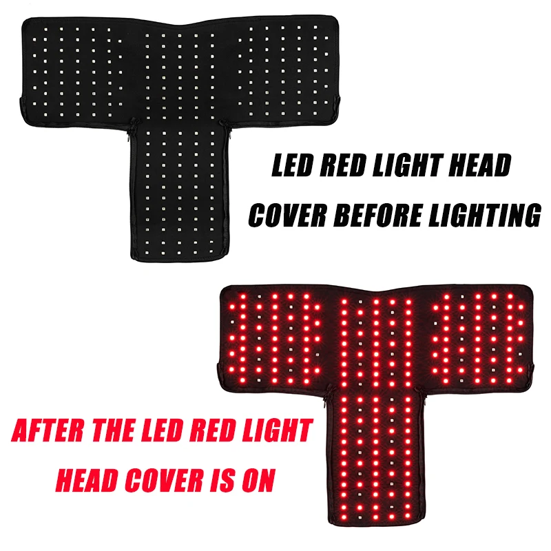 Red Light Therapy Hair Regrowth Cap With 215 LED Near Infrared Anti-Hair Loss Treatment For Thinning Hair Follicle Healing Care