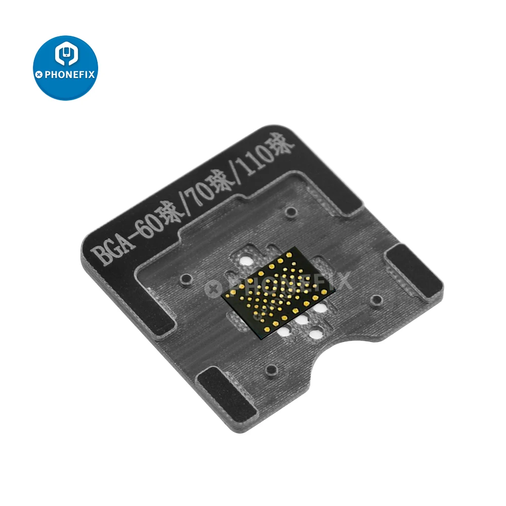 WL BGA60 BGA70 BGA110 Hard Disk Baseband Magnetic Plattorm BGA Stencils for iphone 6-12Pro Max IC Chip CPU Soldering Rpair