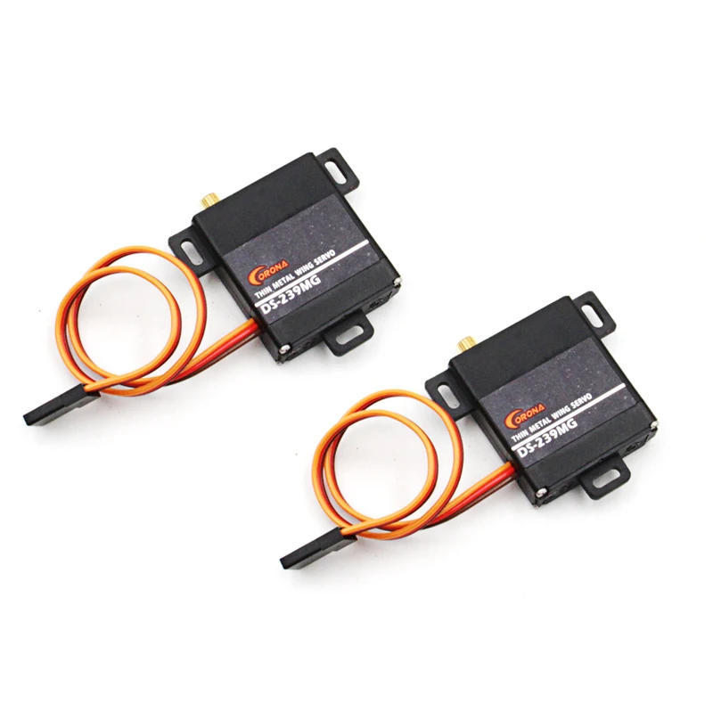 1PC/2PCS/4PCS Corona DS-239MG Digital Servo Metall getriebe Servo 4,0 kg/0,15 s/22g dünne metall flügel servo für RC flugzeug drohnen