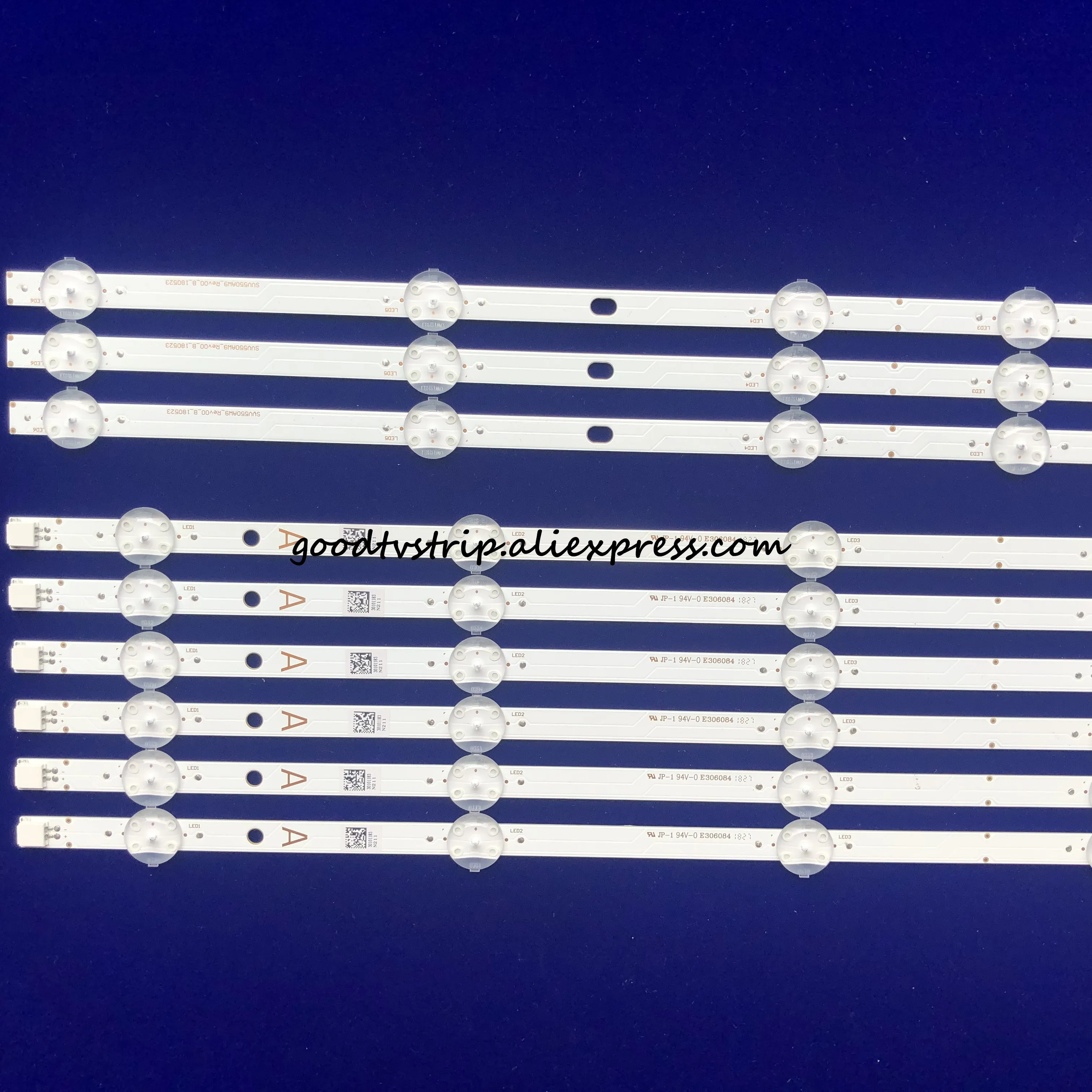 Imagem -05 - Led Bar para 55t6863db 55v5863da 55ud8400 55v5863dg Ves550qnyl2d-n01 N02 N03 55hk25t74u L55ue19 Svv550aw9 Svv550aq9 um b Pcs