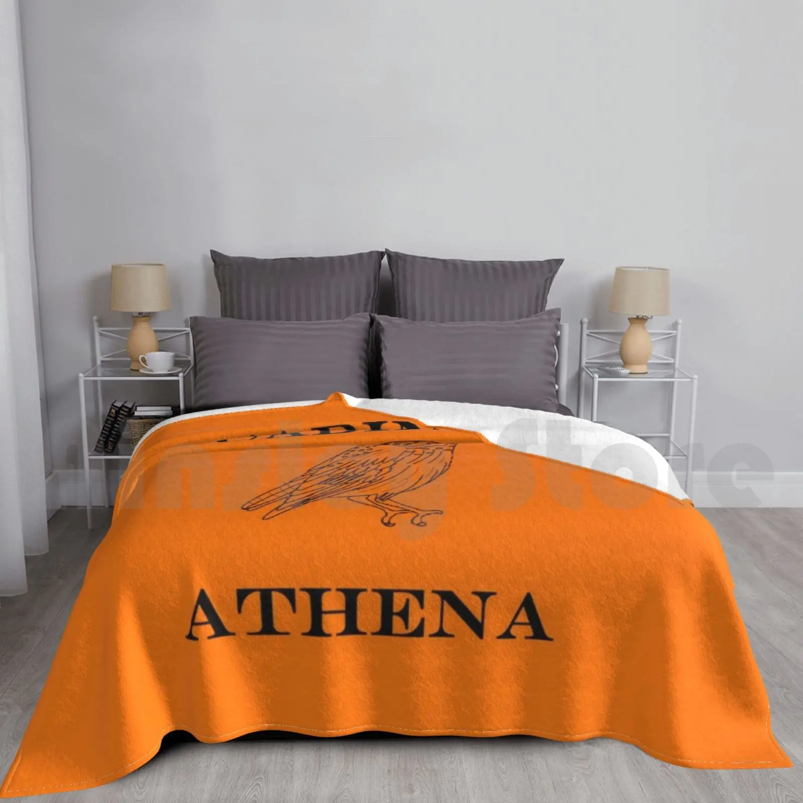 Camp Halfblood-Athena Cabin Blanket Super Soft Warm Light Thin Percy Jackson Percy Jackson Cabin Six Cabin 6 Camp