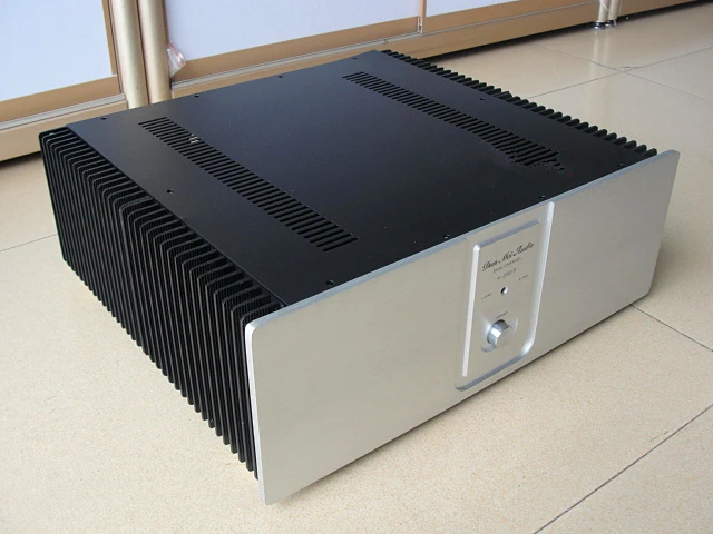 DIY amplifier case  A2001B Full aluminum Power amplifier chassis / AMP Enclosure / case BOX/External radiator 420*140*385 MM