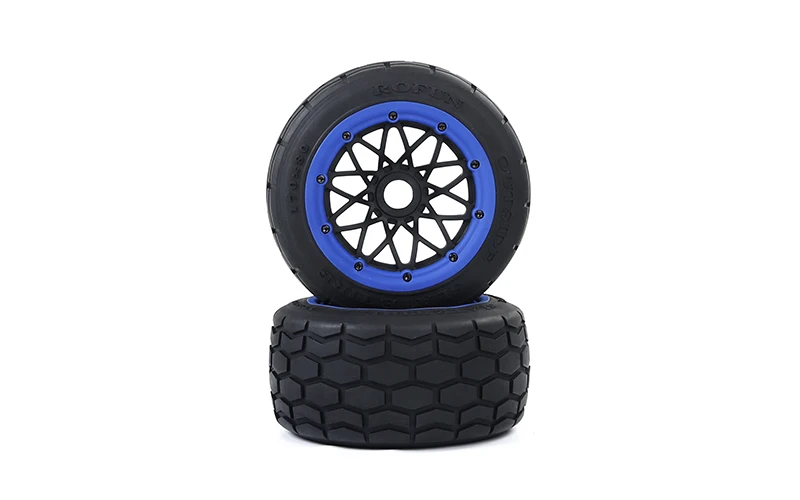 Zestaw tylnych kół Baja ON Road Tires na felgach do HPI Baja 5B 2.0 SS Rovan