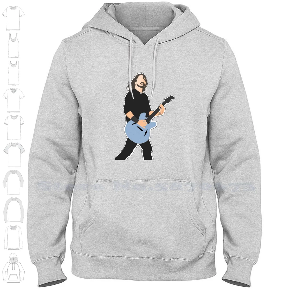 Dave Grohl Long Sleeve Hoodie Sweatshirt Grohl Music Music Icon Legend