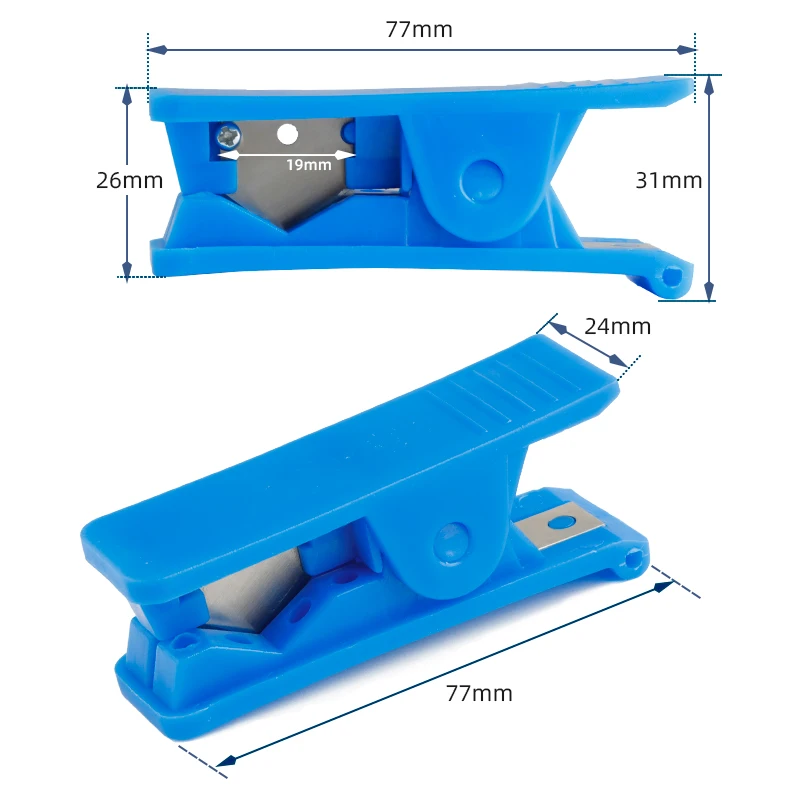 Portable Silicone Bicycle Hydraulic Brake Cable Cutting Tool MTB Road Brake Pipe Hose Cutter Installation Maintenance.