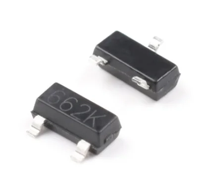 100pcs XC6206P332MR Mark 662K 3.3V/0.5A Positive Fixed LDO Voltage Regulator SOT-23