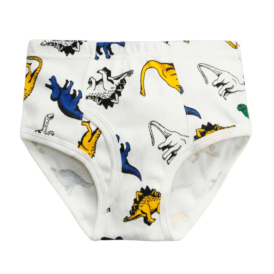 Pitidrogo 3Pc/Lot Baby Boys Underware ComfortSoft Waistband Briefs Cotton Panties