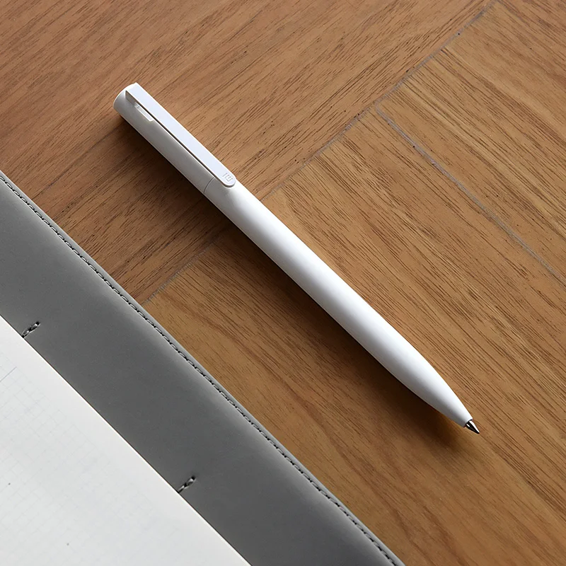 Original Xiaomi Mi Gel Pen 0.5MM Bullet Pens Writing Smooth and Light Grip with Blue Black Red Refill for School Office