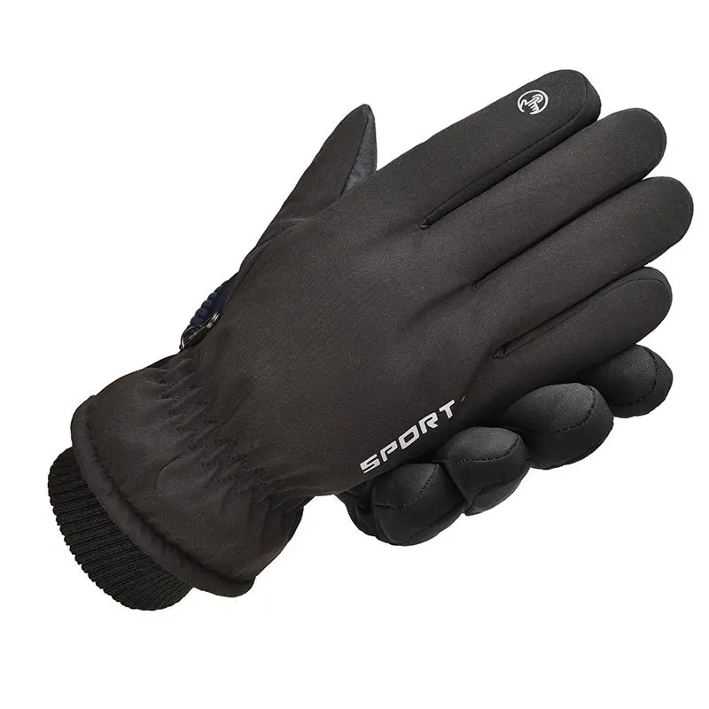 

Outdoor Cycling Touch Screen Warm Full Finger Men and Women Sports Gloves Winter Gloves Men