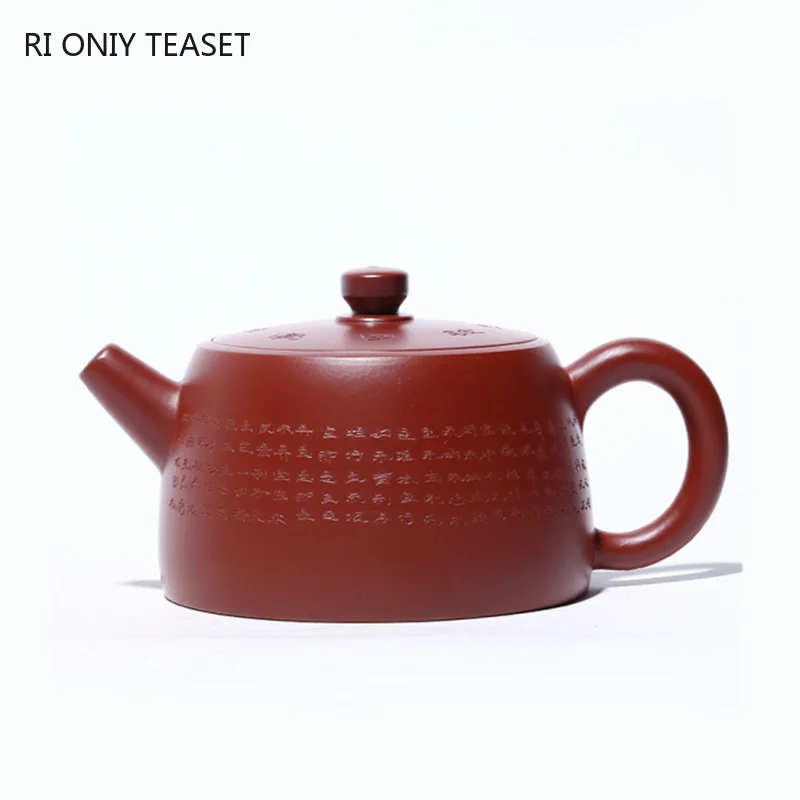 160ml Classic Raw Ore Dahongpao Teapot Chinese Yixing Purple Clay Tea Pot Household Filter Beauty Tea Kettle Customized Teaware