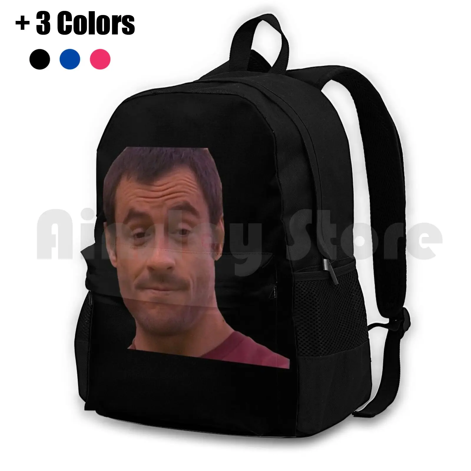 Steve Mmmmmm Outdoor Hiking Backpack Riding Climbing Sports Bag Steve Meme Adult Bad Acting Funny Dank Humour Holiday Bro Oh