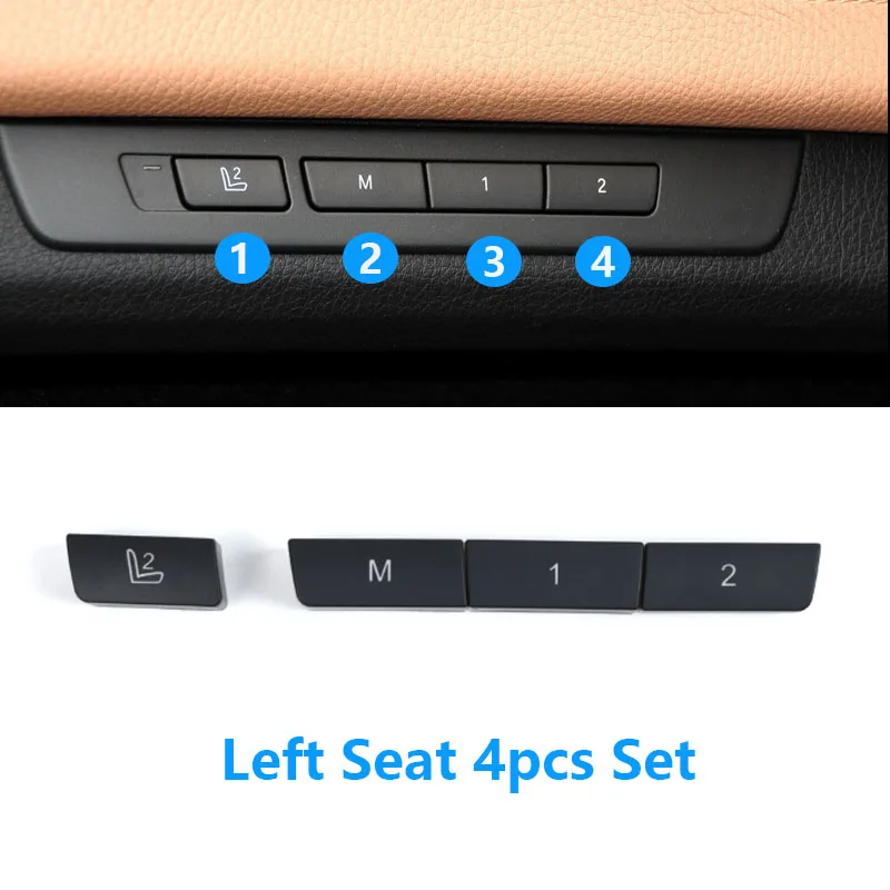 تعديل مقعد السيارة زر الذاكرة استبدال إصلاح ل 5GT 5 7 سلسلة F07 F10 F11 F18 F01 F02 F04 #2