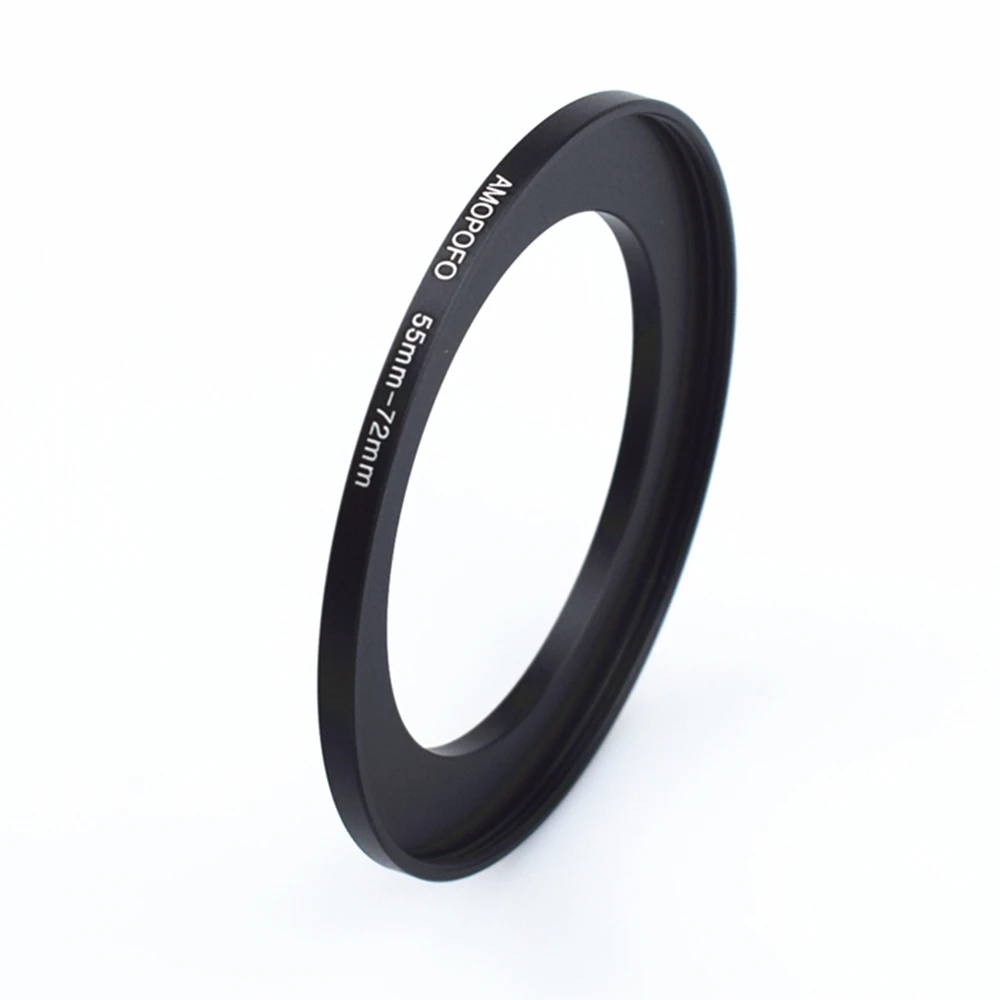 Universal 55-72mm /55mm to 72mm Step Up Ring Filter Adapter for UV,ND,CPL,Metal Step Up Ring Adapter