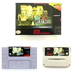 Front Missioned Gun Hazard game cartridge For snes ntsc pal video game