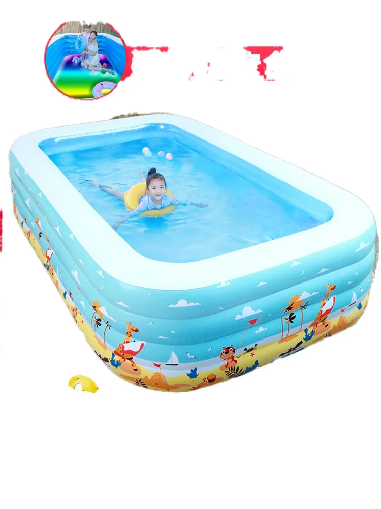 

TT Household Children's Inflatable Swimming Pool Thickened Super Large Baby Baby Folding Bucket