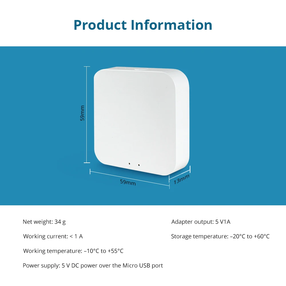 Zemismart Tuya многомодовый шлюз Zigbee 3,0 BLE шлюз BLE Mesh Hub умный дом мост беспроводной пульт дистанционного управления