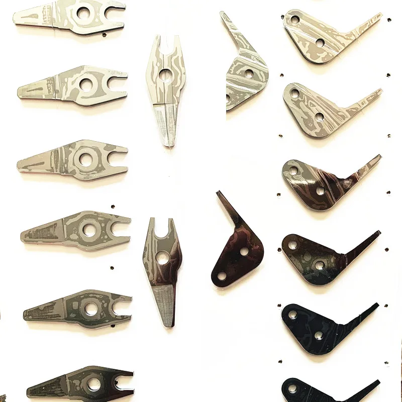 air-jet Loom spare parts high-quality folding and smooth edge machine cemented carbide reinforced scissors static and s