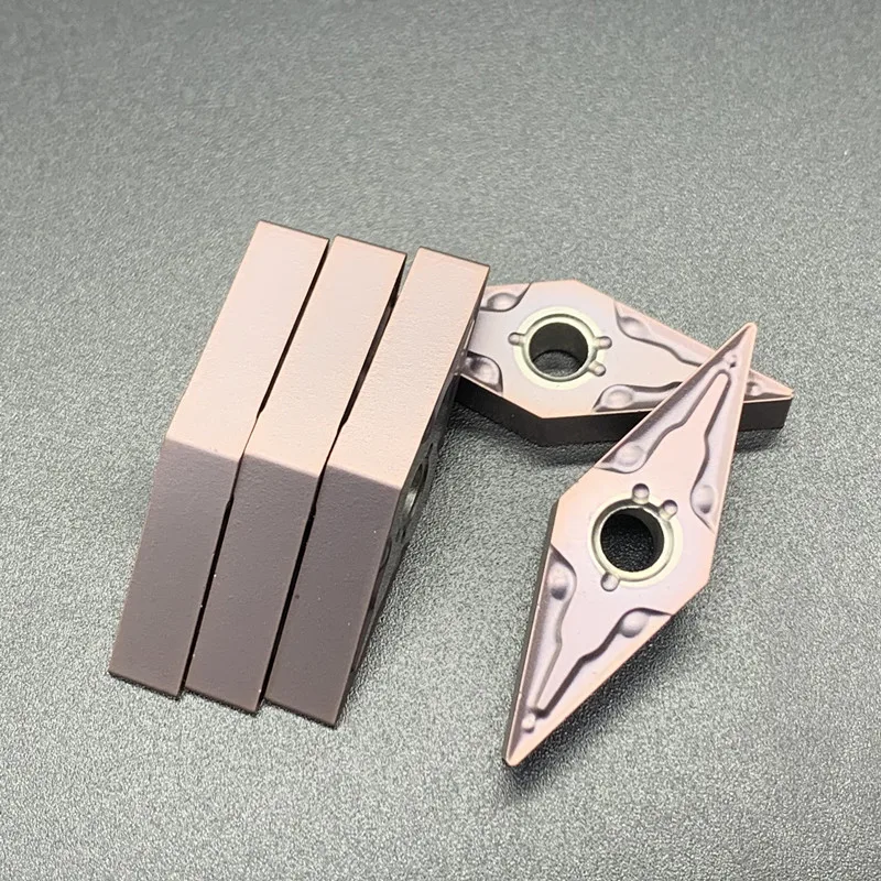 10 قطعة VNMG160404 أماه VP15TF US735 عالية الدقة الخارجية المعادن تحول أداة مخرطة أدوات CNC آلة أجزاء تحول شفرة